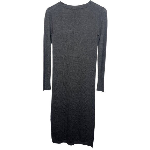 Catherine Malandrino Gray Long Sleeve Sweater Dress XS - Picture 2 of 7